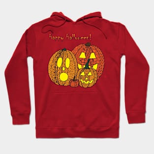 Happy Halloween Pumpkins Hoodie